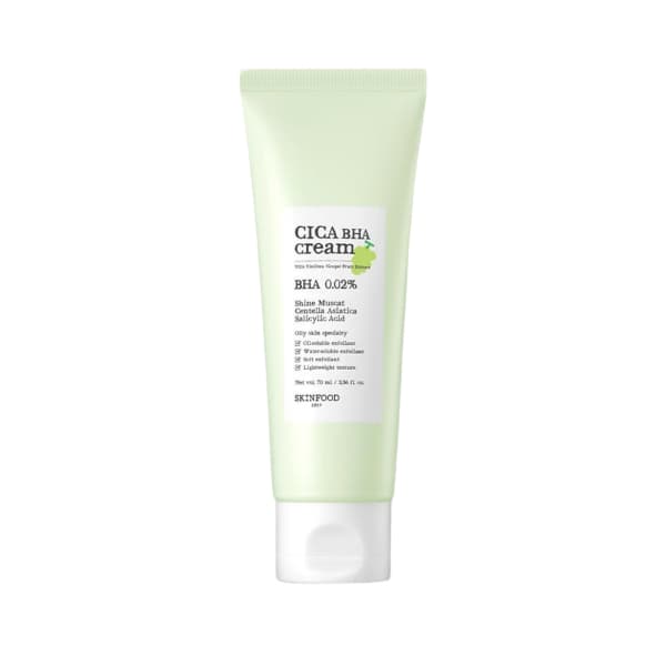 SKINFOOD - Shine Muscat Cica BHA Cream - 70ml
