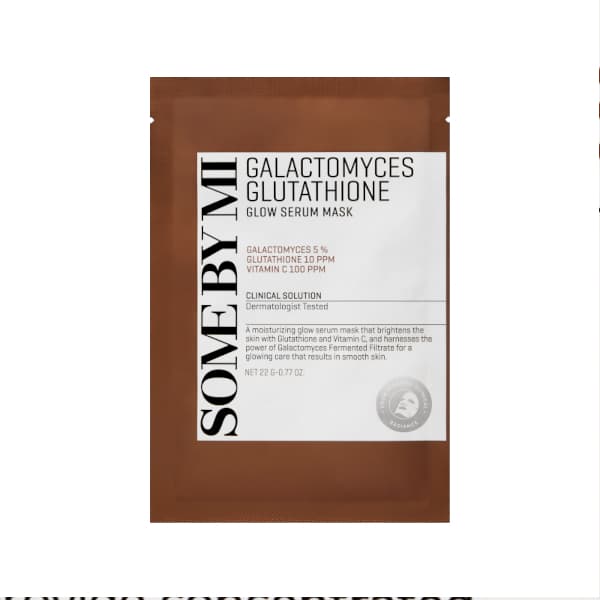 SOME BY MI - Galactomyces Glutathione Glow Serum Mask - 1pieza