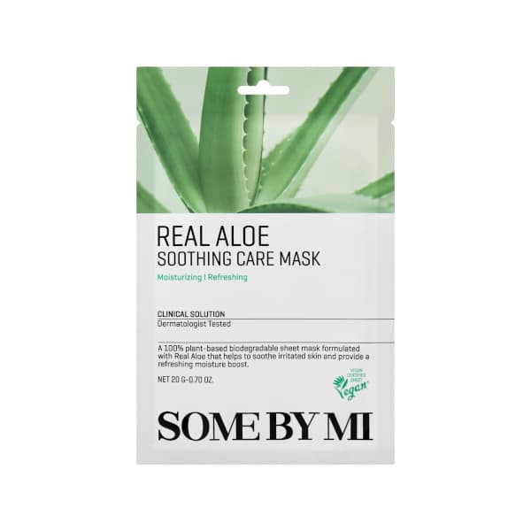 SOME BY MI - Real Aloe Soothing Care Mask - 1pieza