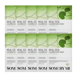 SOME BY MI - Real Cica Calming Care Mask - 10piezas