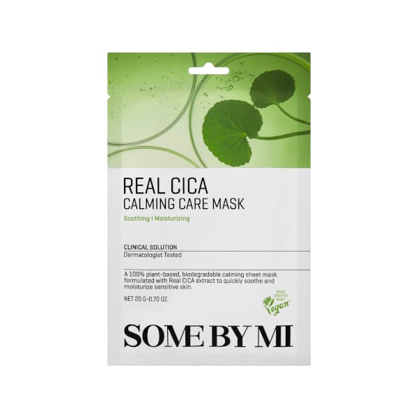 SOME BY MI - Real Cica Calming Care Mask - 1pieza