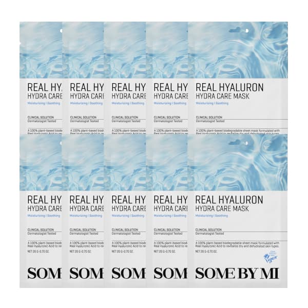SOME BY MI - Real Hyaluron Hydra Care Mask - 10piezas