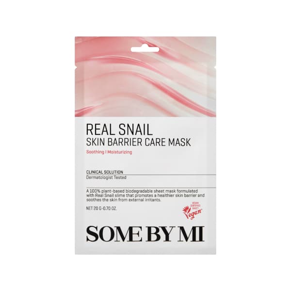 SOME BY MI - Real Snail Skin Barrier Care Mask - 1pieza