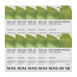 SOME BY MI - Real Super Matcha Pore Care Mask - 10piezas