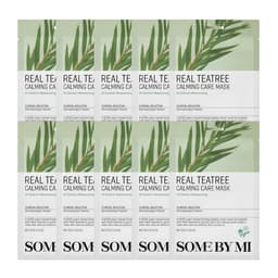 SOME BY MI - Real Teatree Calming Care Mask - 10piezas