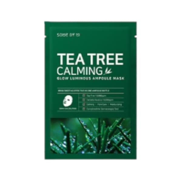 SOME BY MI - Tea Tree Calming Glow Luminous Ampoule Mask - 1pieza