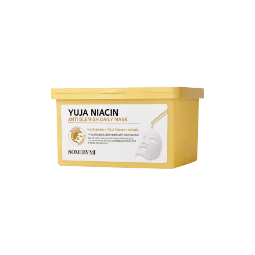 SOME BY MI - Yuja Niacin Anti Blemish Daily Mask - 30piezas