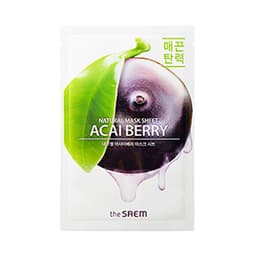 The Saem - Natural Mask Sheet - Acaiberry - 1pieza