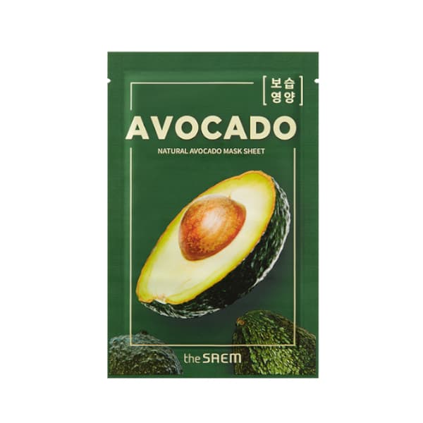 The Saem - Natural Mask Sheet - Avocado - 1pieza