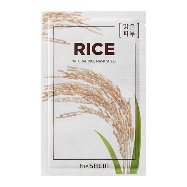 The Saem - Natural Mask Sheet - Rice - 1pieza