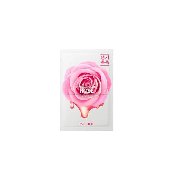 The Saem - Natural Mask Sheet - Rose - 1pieza