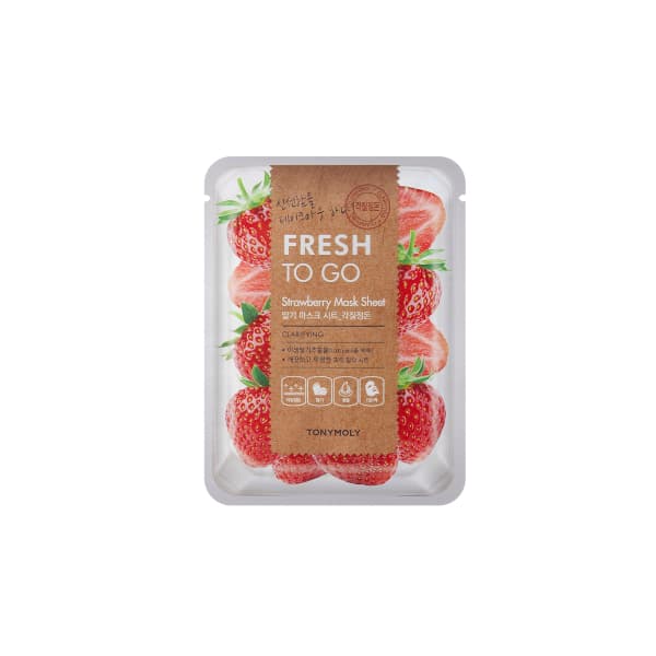 TONYMOLY - Fresh To Go Mask Sheet - 1pieza - Strawberry