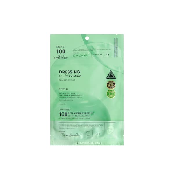 VT - 100 2Step Hydrogel Mask - 1pieza - 100 Reti-A Reedle Shot