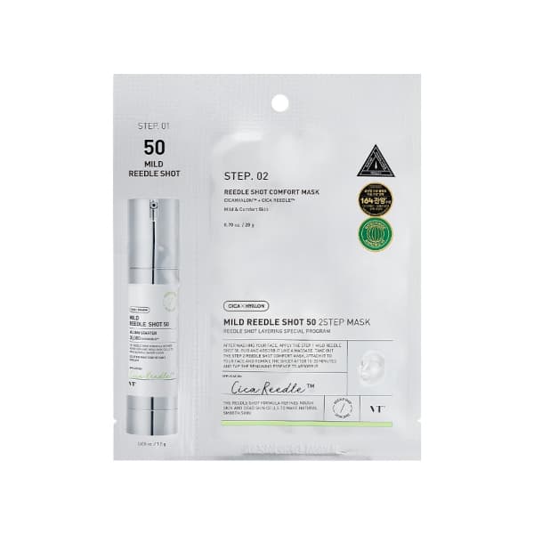 VT - Mild Reedle Shot 50 2-Step Mask - 1pieza